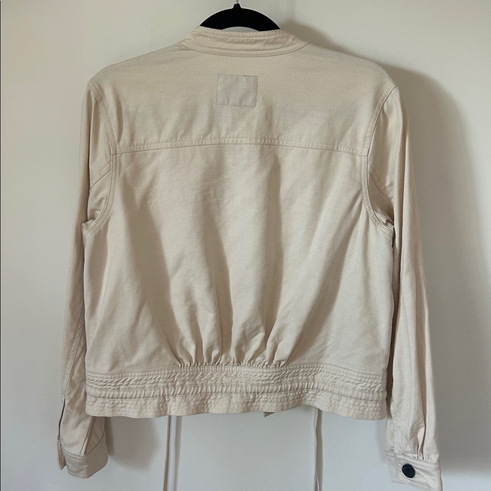 Rails Alma Cotton Blend Jacket in Stone White - Picture 6 of 16